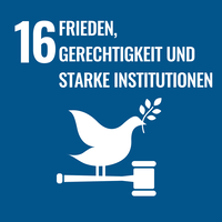 16. Frieden, Gerechtigkeit und starke Institutionen